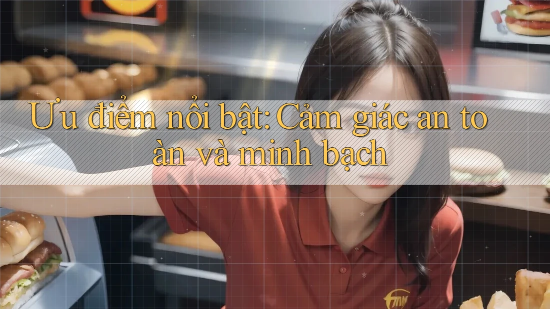 Ưu điểm nổi bật: Cảm giác an toàn và minh bạch