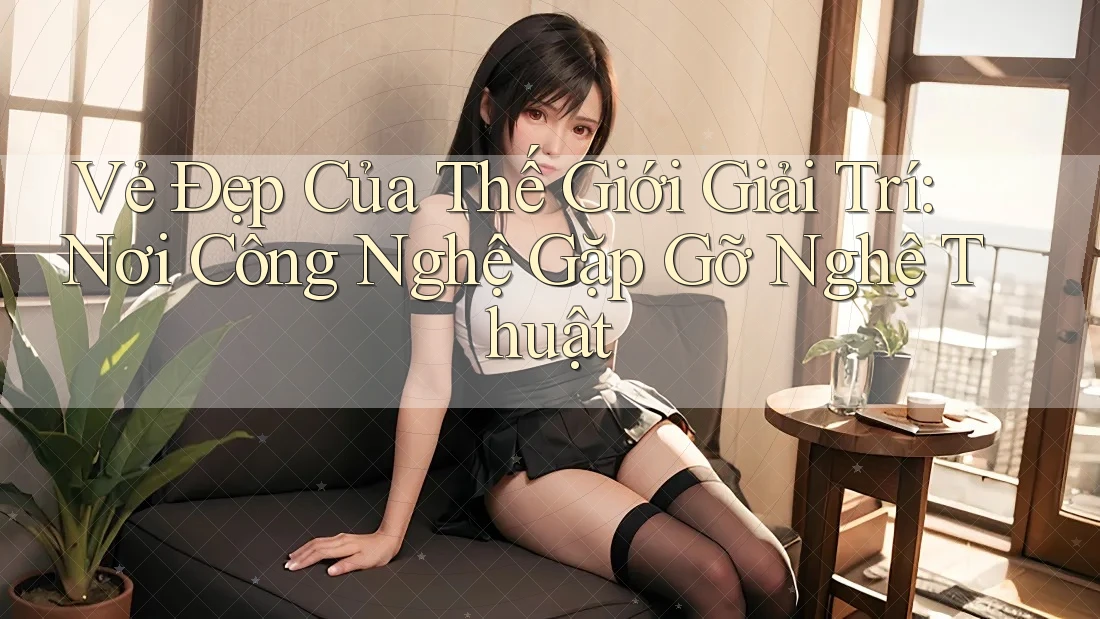 Vẻ Đẹp Của Thế Giới Giải Trí: Nơi Công Nghệ Gặp Gỡ Nghệ Thuật