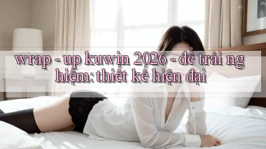 wrap   up kuwin 2026   để trải nghiệm thiết kế hiện đại